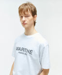 REGULAR LOGO TEE IN CHARCOAL GREY image 1
