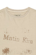 PIGMENT GRAFFITI LOGO TOP IN CHARCOAL GREY image 3