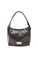 MATIN STUD POINT LARGE SHOULDER BAG IN BROWN image 1