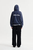 DISTRESSED DOUBLE KNEE WORK PANTS FOR MEN IN BLACK image 19