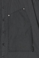 HALF SLEEVE POCKET SHIRT IN CHARCOAL GREY image 5