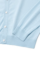 BACK LOGO SEE THROUGH CARDIGAN FOR MEN IN LIGHT BLUE image 3
