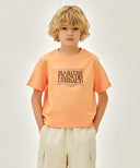 KIDS CLASSIC LOGO TEE IN LIGHT PINK image 8