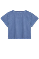 PIGMENT LOGO CROP TOP IN POWDER BLUE image 6