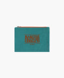 CLASSIC LOGO COLOR COTTON POUCH IN BROWN image 16