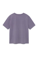 LOGO POINT LETTERING GRAPHIC TOP IN PURPLE image 12