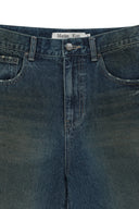 CARPENTER BERMUDA DENIM PANTS IN CHARCOAL GREY image 14