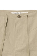NYLON STRING HALF PANTS IN BEIGE image 3
