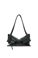 WIDE NEMO SHOULDER BAG IN BLACK image 6