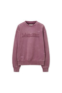 VINTAGE COLOR DYING LOGO SWEATSHIRT IN PINK image 10