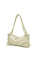 WIDE NEMO SHOULDER BAG IN LIGHT BEIGE image 7