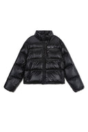 SMALL LOGO VOLUME DOWN JUMPER FOR WOMEN IN BLACK image 10