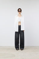 TWISTED SEAM DENIM PANTS IN DARK GRAY image 18