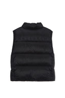 UNBALANCE QUILTED DOWN VEST FOR MEN IN BLACK image 2