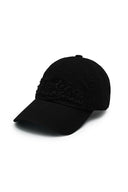 ROUGH CUT APPLIQUE BALL CAP IN BLACK image 5
