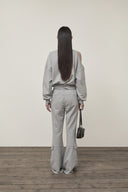SHOULDER HOLE SWEATSHIRT IN GRAY image 17