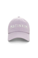 APPLIQUE FELT LOGO BALL CAP IN LILAC image 5