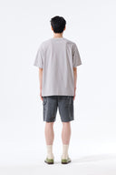 APPLIQUE FELT LOGO TOP FOR MEN IN GRAY image 17
