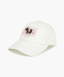 PONY CLASSIC LOGO COVERED CAP IN IVORY image 7