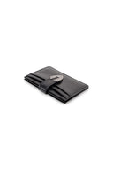 WESTERN BUCKLE CARD WALLET IN BLACK image 3