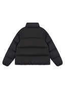 LOGO APPLIQUE GLOSSY DOWN JUMPER FOR MEN IN CHARCOAL GREY image 3