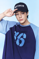 APPLIQUE FELT LOGO BALL CAP IN BLACK image 6