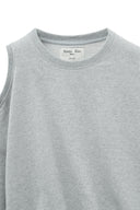 SHOULDER HOLE SWEATSHIRT IN GRAY image 13