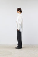 TWISTED SEAM DENIM PANTS IN DARK GRAY image 19