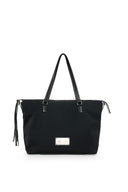 MATIN LOGO STITCH TWO WAY BIG BAG IN BLACK image 3
