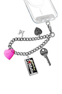 MATIN KIM X CASETIFY PHONE CHARM IN DARK SILVER image 8