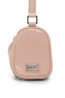 FRONT SHIRRING RIBBON MINI BAG IN PINK image 10