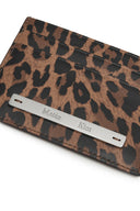 LEOPARD VINTAGE CARD WALLET IN BROWN image 4