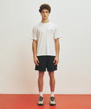 MARITHE SPORT CLASSIC LOGO TEE IN WHITE