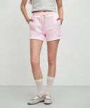 W BASIC SWEAT SHORTS IN LIGHT PINK image 12