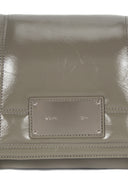 GLOSSY QUILTING MEDIUM CHAIN BAG IN GRAY image 3