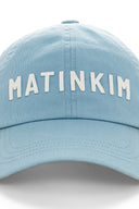 APPLIQUE FELT LOGO BALL CAP IN LIGHT BLUE image 9
