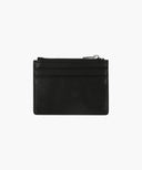 CLASSIC LOGO ZIP CARD WALLET IN BLACK image 10