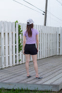 BUBBLY GRAPHIC PRINTING TOP IN LILAC image 18