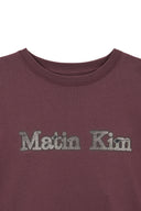 VINTAGE LOGO GRAPHIC TOP IN BURGUNDY image 3