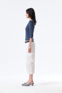 3/4 SLEEVE TOP & TANK LAYERED SET IN SMOKE BLUE image 20