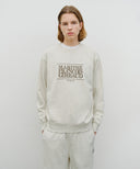 CLASSIC LOGO SWEATSHIRT IN LIGHT HEATHER GREY image 16