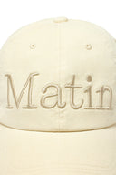 MATIN LOGO WASHED BALL CAP IN PINK image 5