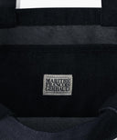 CLASSIC LOGO DENIM ECO BAG IN DARK BLUE image 11