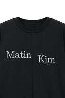 ASYMMETRIC LOGO TOP IN CHARCOAL GREY image 15