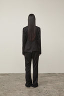CUT OUT POINT STRING TROUSER IN BLACK image 19