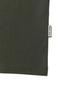 EMBROIDERY SMALL LOGO OVERSIZE TOP IN KHAKI image 15