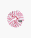 CLASSIC LOGO STRIPE HAIR SCRUNCHIE IN PINK image 6