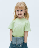 KIDS CLASSIC LOGO TEE IN LIGHT PINK image 11