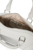 CURVE ZIP MINI BAG IN LIGHT GRAY image 11