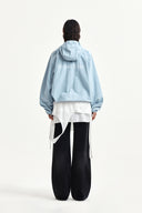 MULTI PANEL LAYERED SKIRT IN WHITE image 7